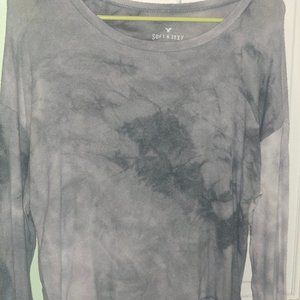 American Eagle Acid-Washed Sweater